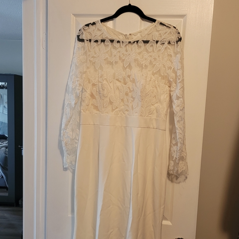 NWT off white eliza j. Gown